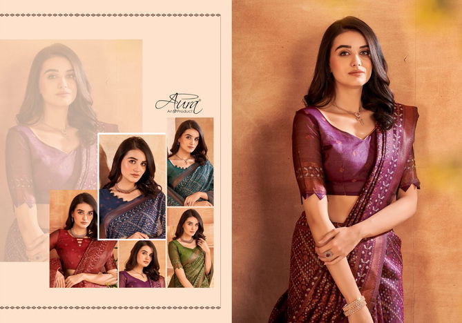 Vinaya Cotton By Aura Soft Cotton Printed Sarees Catalog